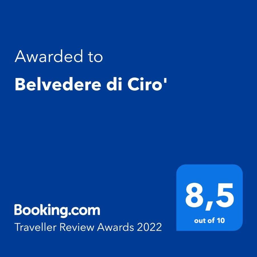 Belvedere Di Ciro' Exterior photo
